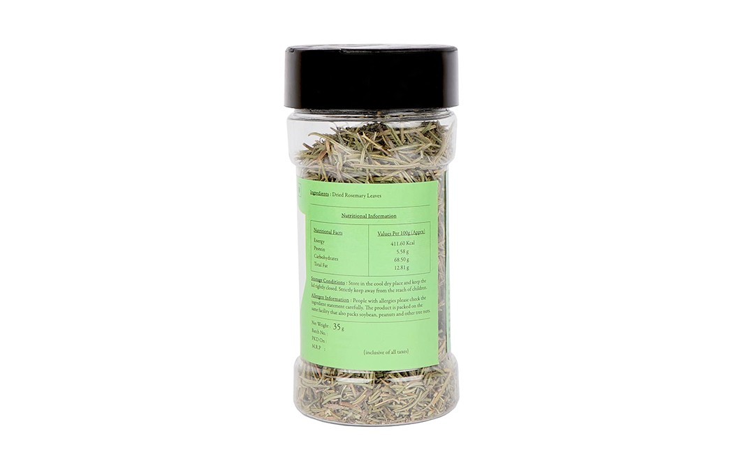 Malikaz' Rosemary    Plastic Bottle  35 grams